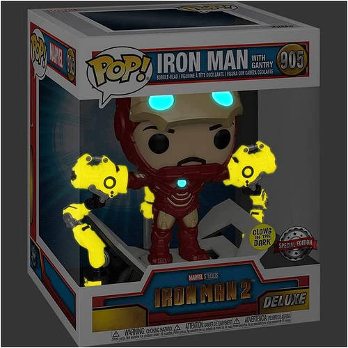 Funko pop iron man glow in cheap the dark