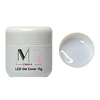 Гель камуфляжный для наращивания ногтей MG Nail UV Gel Milk 15 мл (21539Gu)