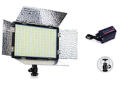 ТОП - Комплект (набор) "LIGHT XL" LED свет Teyeleec TL520 (3200-5600 K) + аккумулятор NP-F980 на 7800 ма с USB