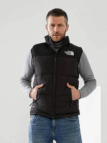 Чоловіча жилетка The North Face чорна TNF жилет Зе Норт Фейс ТНФ 700, фото 1