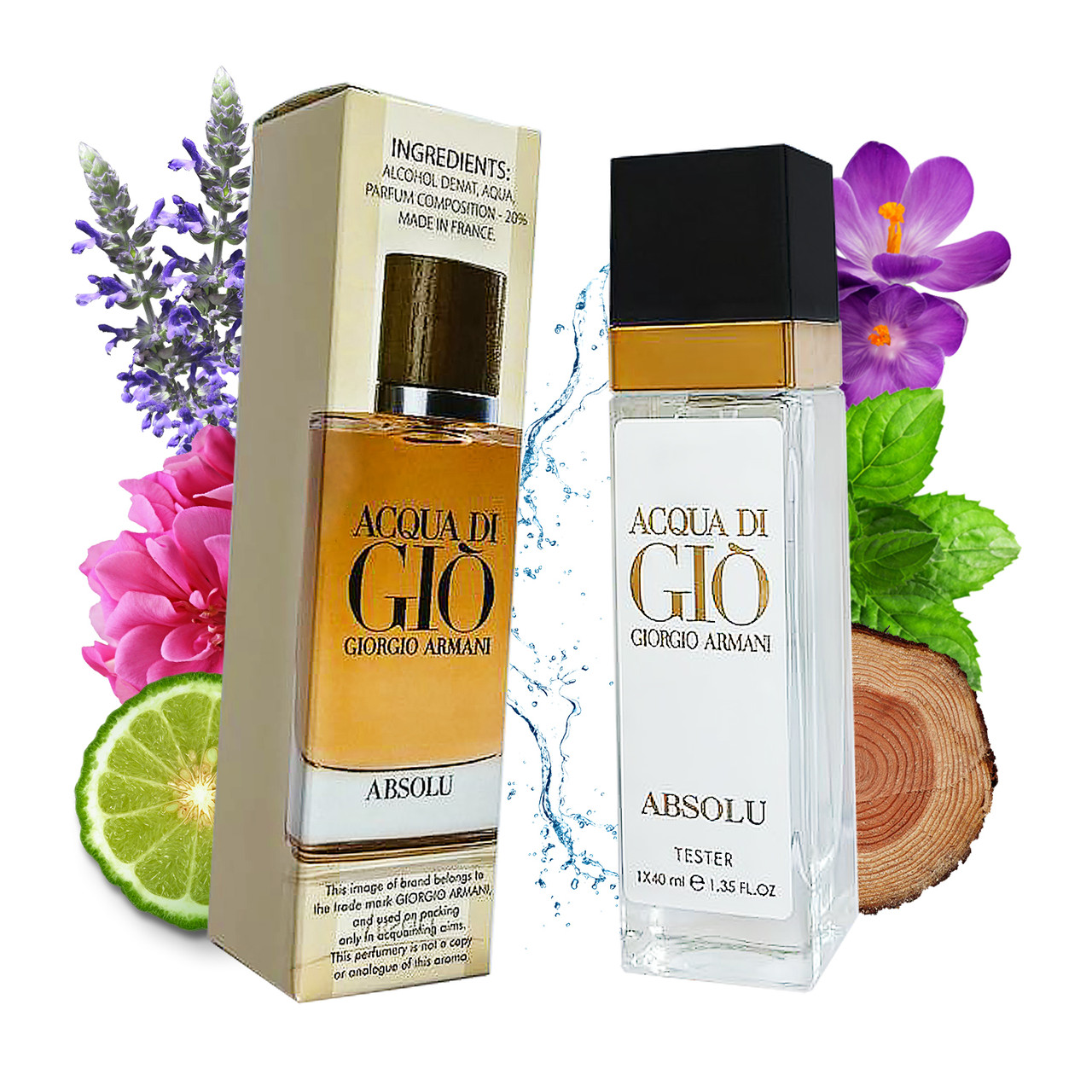 ARMANI ACQUA DI GIO ABSOLU (АРМАНІ АКВА ДІ ДЖІО АБСОЛЮ) 40 МЛ., фото 1