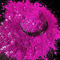 Декор для нігтів Neon Glitter Mix EG510