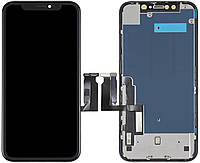 Дисплей модуль тачскрин iPhone XR черный PK