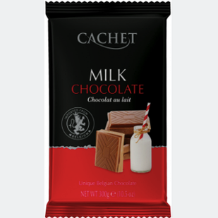 Молочний шоколад Cachet, 300 г