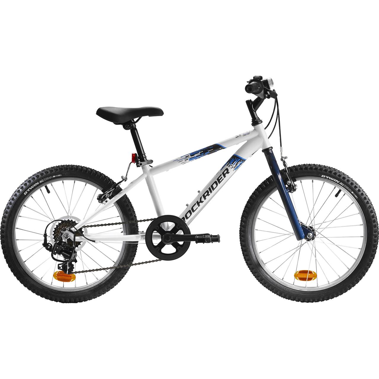 Велосипед гірський Rockrider ST 120 - для дітей від 6 до 9 років 20" білий