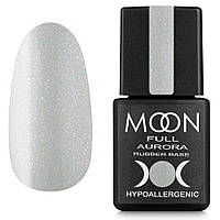 База Moon Full Aurora Base 2004 (светло-серый с мелким шимером), 8ml