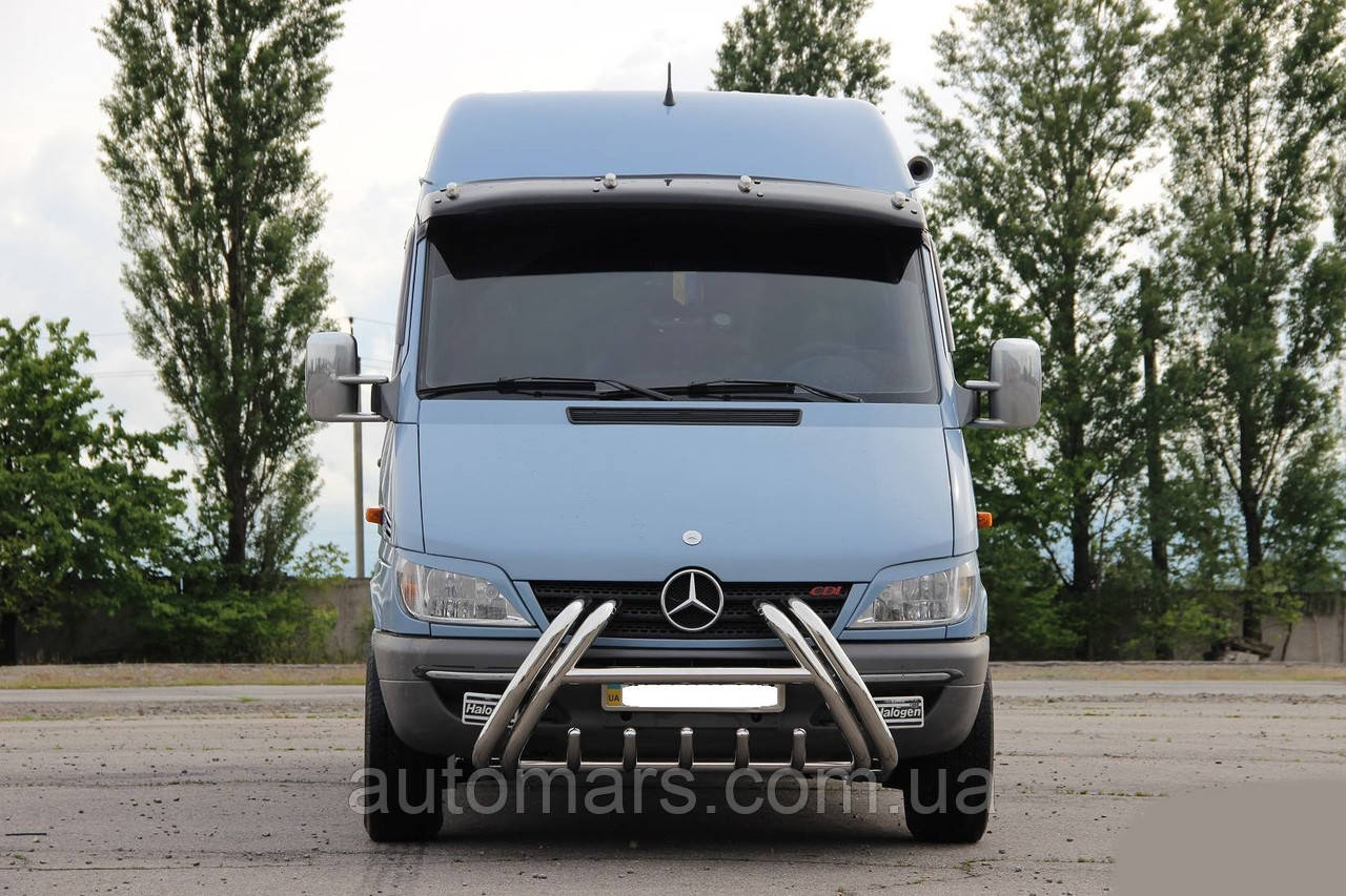 Кенгурятник " Ноздри" Mercedes Sprinter W901 - фото 2 - id-p297350379