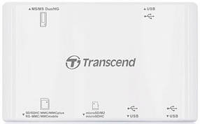 Кардридер Transcend TS-RDP7W ALL-IN-1 white