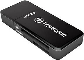 Кардридер Transcend TS-RDP5 5-IN-1 USB 2.0