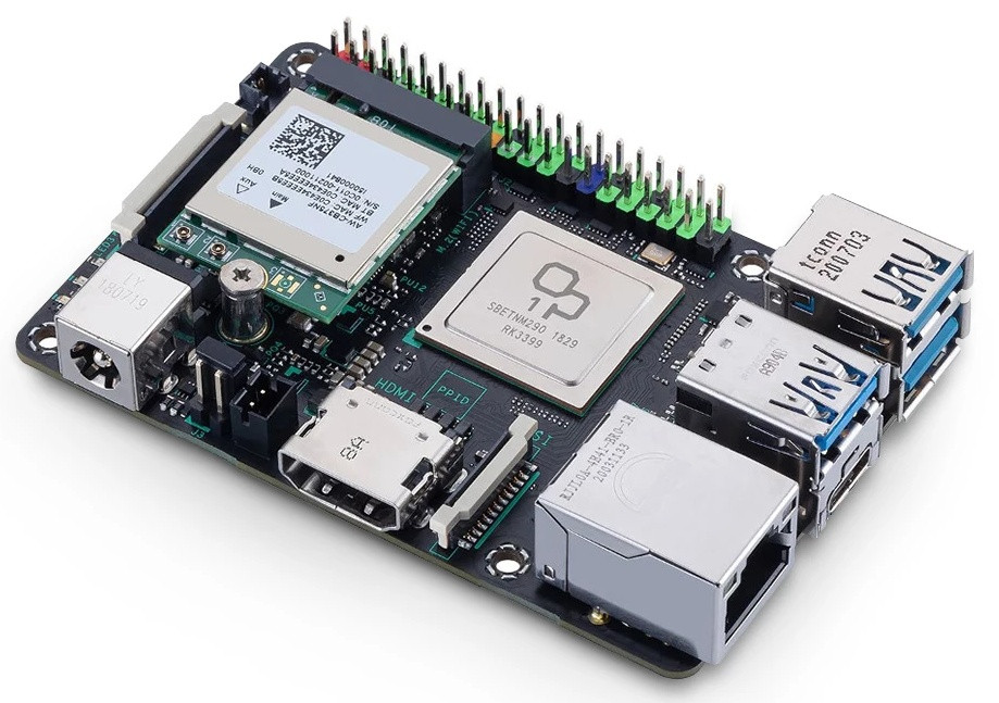 Одноплатний комп'ютер ASUS Tinker board 2 , RK3399, 2G RAM