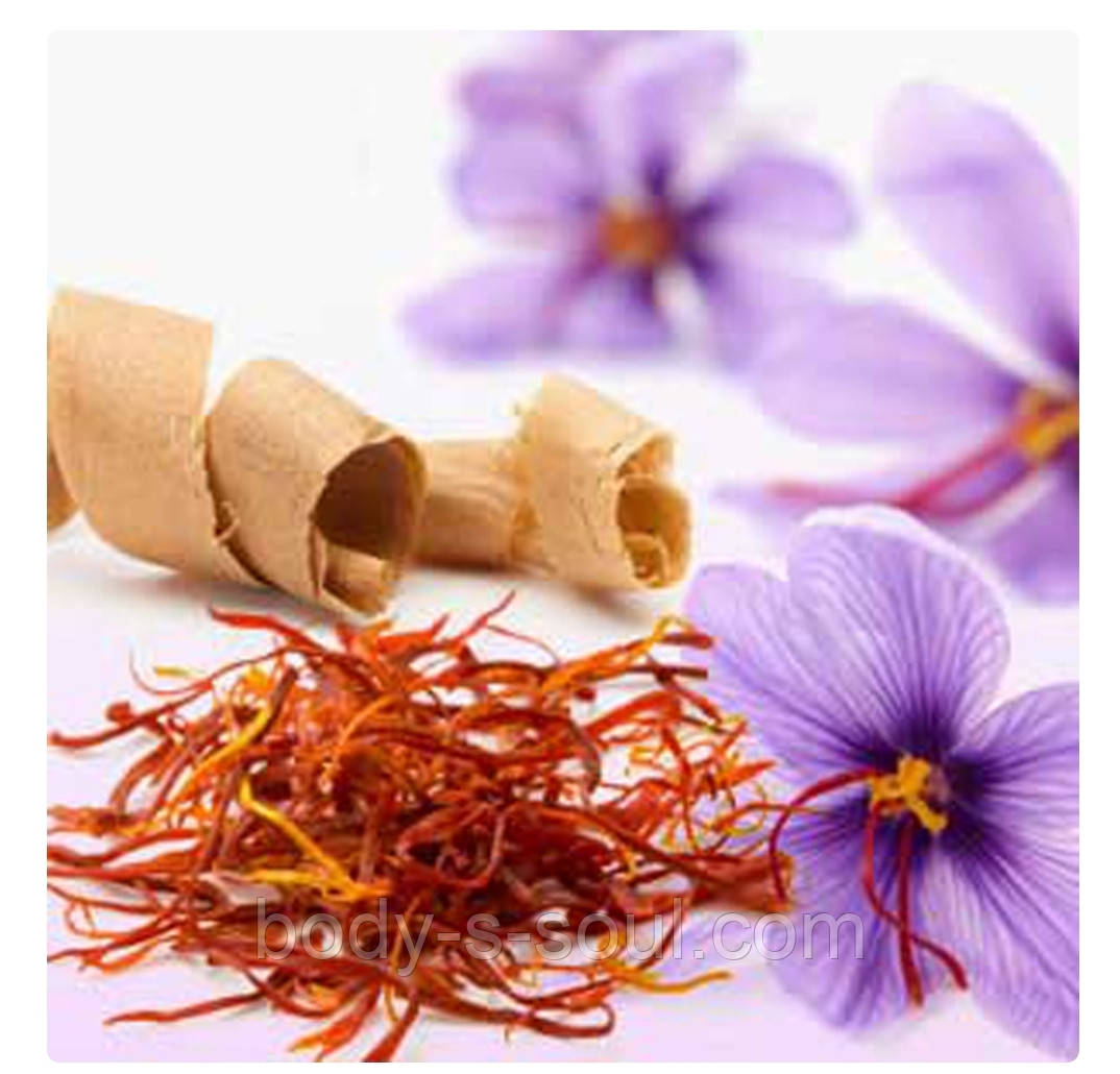 Saffron & Cedar №205, косметичний ароматизатор для мила, свічок, ручної роботи, США, ваніль 0%
