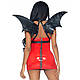 Портупея зі штучної шкіри з крилами кажана Leg Avenue Bat wing body harness O/S, фото 3
