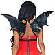 Портупея зі штучної шкіри з крилами кажана Leg Avenue Bat wing body harness O/S, фото 5