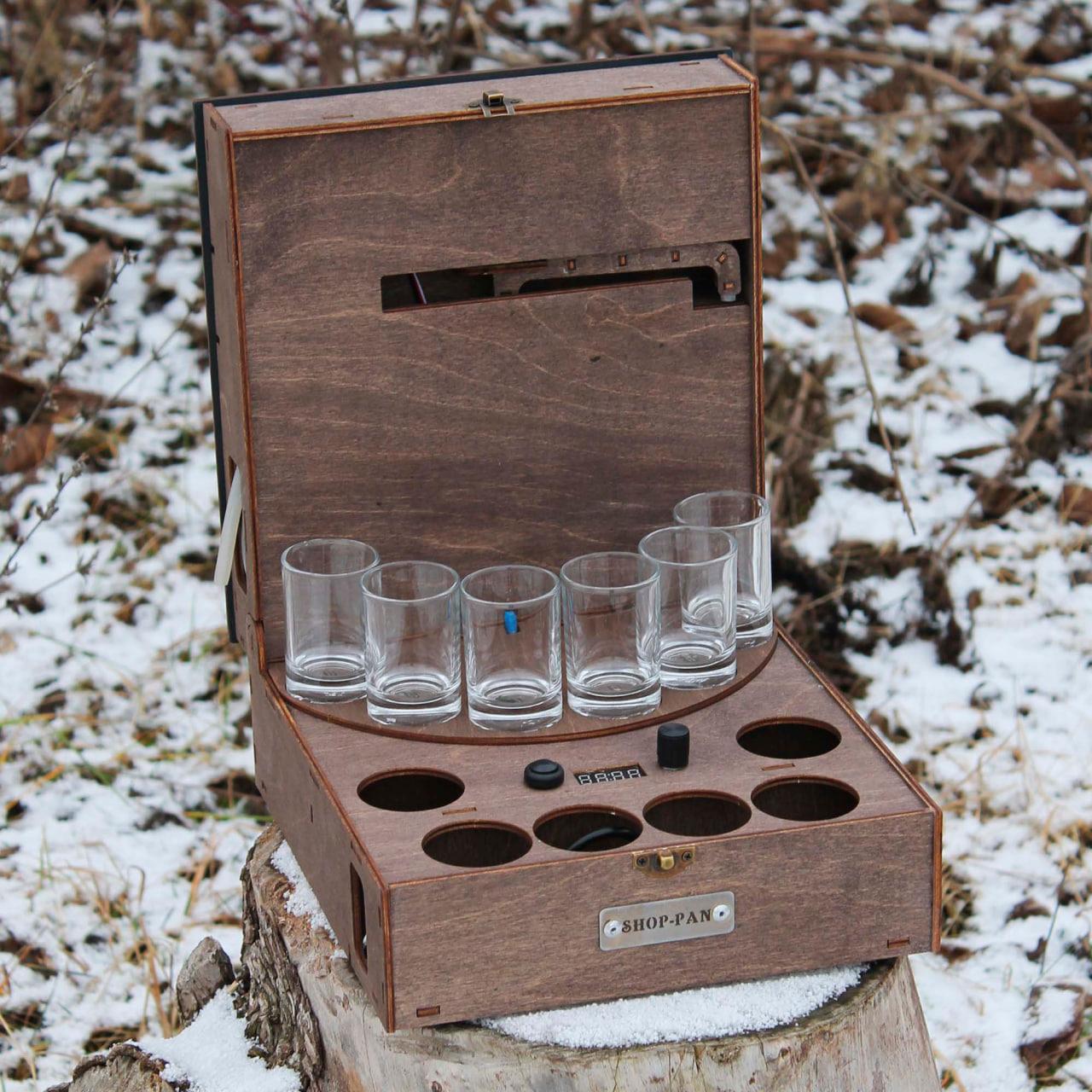 Наливатор алкогольний на 6 чарок, Автобармен, фото 1