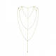 Ланцюжок для спини Bijoux Indiscrets Magnifique Back and Cleavage Chain -Silver, прикраса для тіла, фото 5