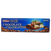 Шоколад Torras Milk Hazelnuts без глютену 300 грам