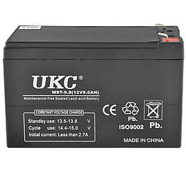 Акумулятор батарея UKC WST-9.0 12V 9Ah Black (2386)
