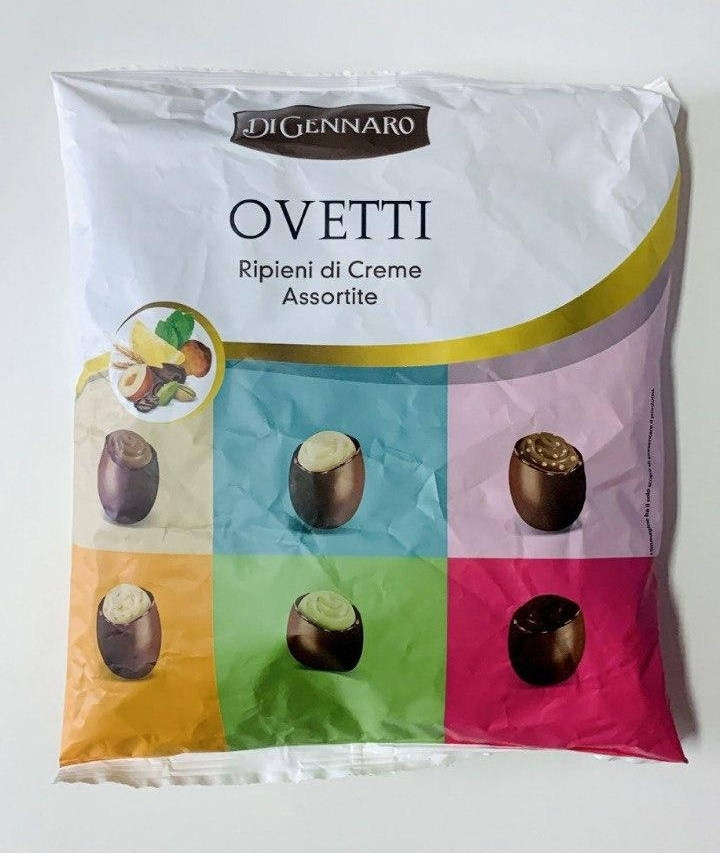 Шоколадні яйця Di Gennaro Ovetti Assortite 1 кг