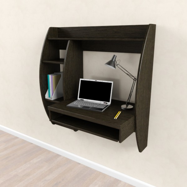 Навесной Компьютерный Стол Comfy Home AirTable Valko, Венге — Купить ...
