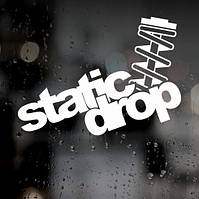 Вінілова наклейка на автомобіль — Static Drop