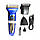 Набір для стрижки волосся і бороди VGR navigator V-012 Professional Grooming Kit 6 в 1, фото 4