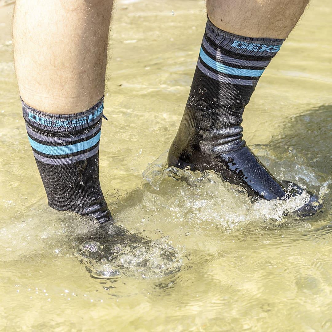 Шкарпетки водонепроникні Dexshell Ultra Dri Sports, р-р S, з блакитною смугою - фото 5 - id-p1607050002