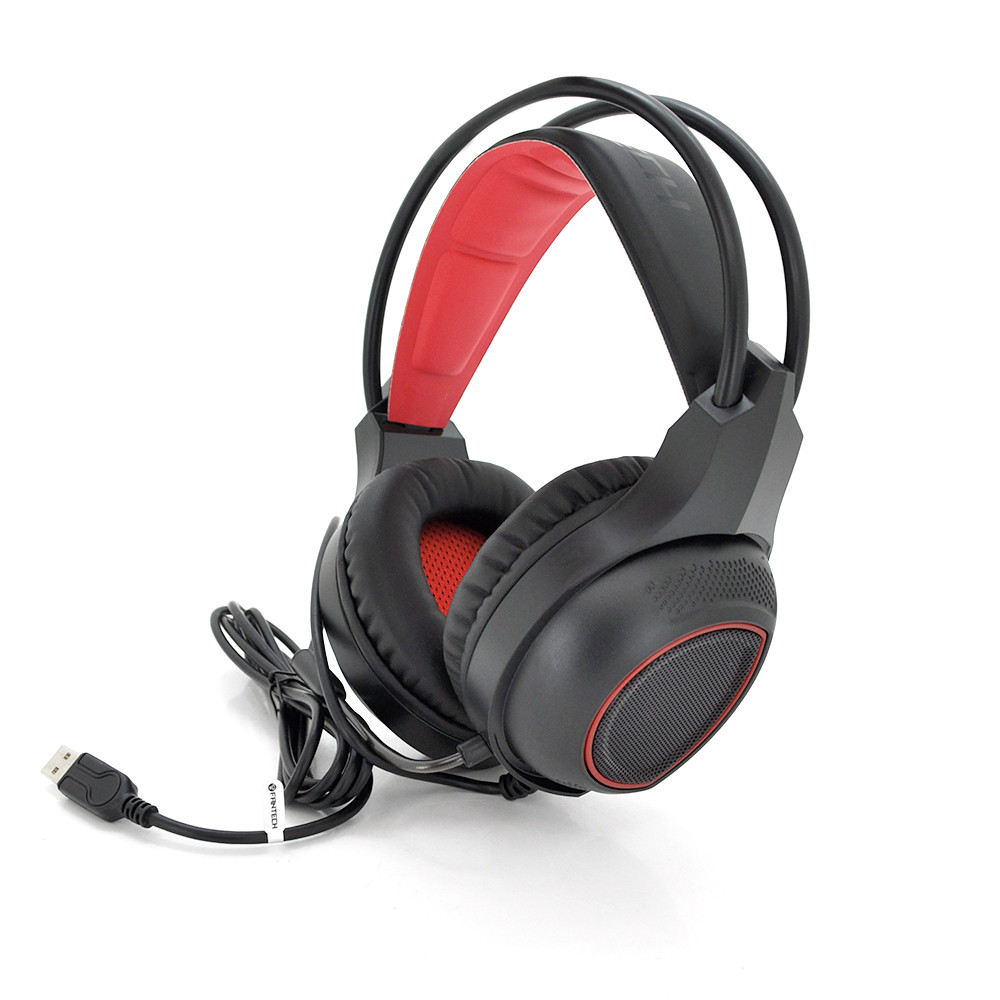 Игровые Наушники с Микрофоном Fantech HG16, 7.1-Channel, USB, Black ...