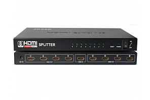 Активний HDMI-сплітер 1 = 8 портів, 4K, 1080Р, 1,4 версія, Box Q20