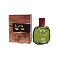 Туалетная вода мужская BRAVE AQUA 100 мл, TRI Fragrances ОАЭ