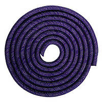 Скакалка для художественной гимнастики утяжеленная C-0371 Фиолетовый (60508021)
