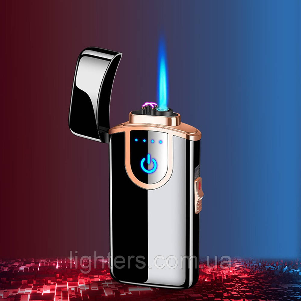 Електроімпульсна запальничка USB + турбо в подарунковій упаковці LG-640B