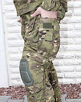 Штани з наколінниками Тактичні демісезонні для ЗСУ армійські мультикам ріп-стоп, фото 3