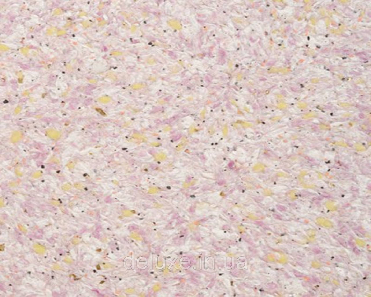 Рідкі шпалери, різнобарвні, бавовна, глітери золото крапка та пластівці, ТМ "Юрські", Гліцинія, Тип 512, фото 1