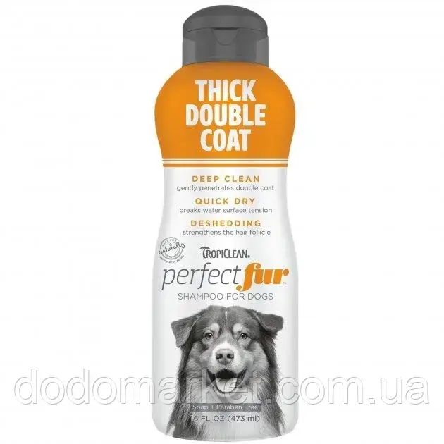 Tropiclean шампунь "Ідеальна вовна", для густої шерсті, для собак, 473 мл Tropiclean, фото 1