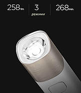Фонарик Xiaomi BEEBEST Zoom Flashlight (Black), фото 4