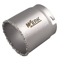 Корончасте свердло з вольфрам. напил. 67 мм(WERK)