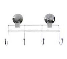 Гачок металевий потрійний самоклеючий Фенікс