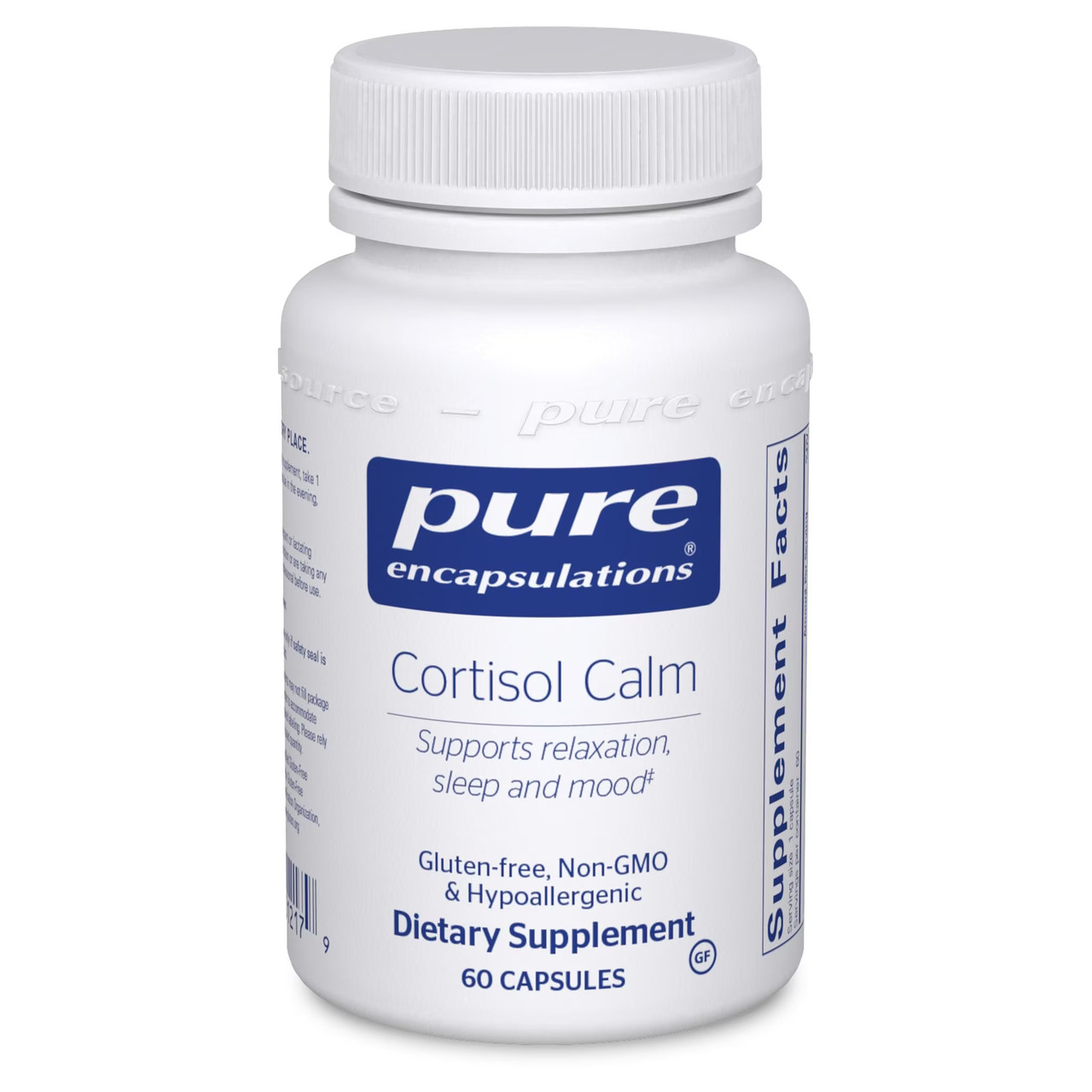 Pure Encapsulations Cortisol Calm / Підтримка здорового рівня кортизолу 60 капсул BX056