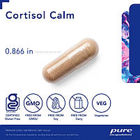 Pure Encapsulations Cortisol Calm / Підтримка здорового рівня кортизолу 60 капсул BX056, фото 4