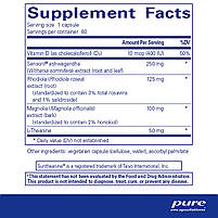 Pure Encapsulations Cortisol Calm / Підтримка здорового рівня кортизолу 60 капсул BX056, фото 3
