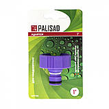 Адаптер пластмасовий, 1 "", внутрішня різьба// PALISAD, фото 2