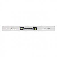 Лінійка-рівень, 600 мм, металева, пластмасова ручка 2 вічка// MTX MASTER