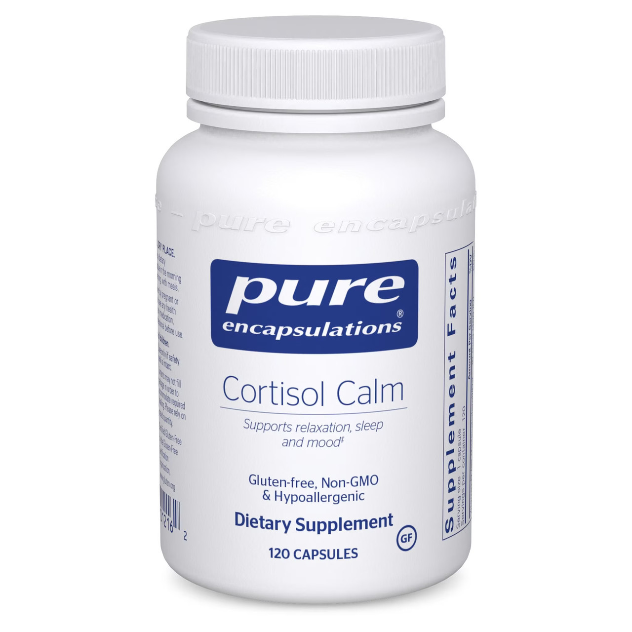 Pure Encapsulations Cortisol Calm / Підтримка здорового рівня кортизолу 120 капс BX631