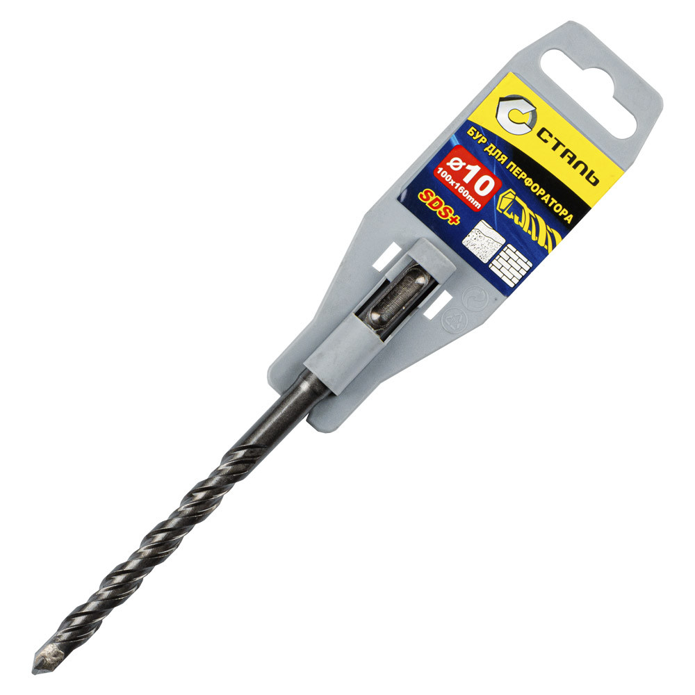Свердло SDS-plus 10*100*160 мм Сталь (3162209)