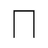 Опора для столу "Серія 21" з металу 76 см, фото 3