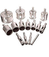 Свердло по склу, 40 х 67 мм, 6-гранний хвостовик// MTX