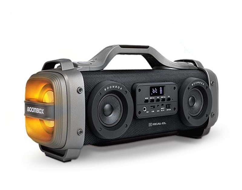 Портативна Bluetooth колонка REAL-EL X-770 Black, фото 1