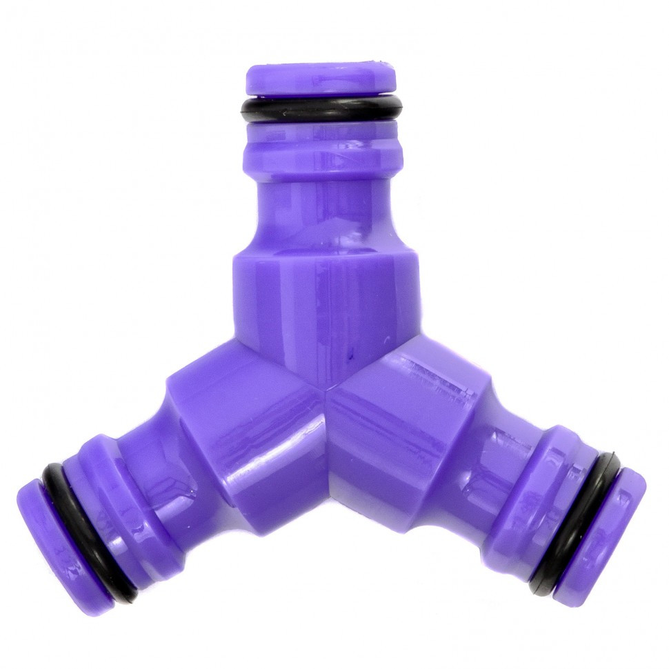 Трійник для розгалуження або з'єднання, штуцерний пластмасовий// PALISAD, фото 1