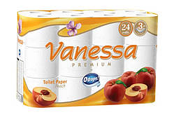 Туал. папір Ooops! 3-ох куль.24 шт. Ванесса Преміум 120відр. (4/72), шт