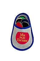 Набір капців Dlia Gosci 5+1 (10) (УКТЗ-6405209100) 7942 Кристинка